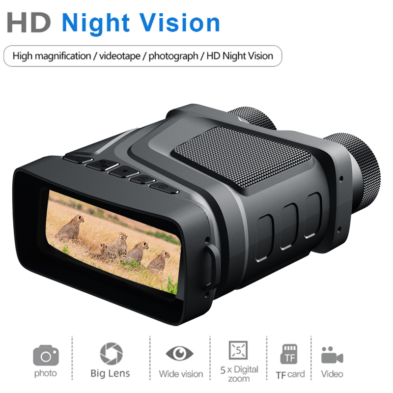 Outdoor Hunting Digital Night Vision - Binoculares de Visión Nocturna Infrarroja HD