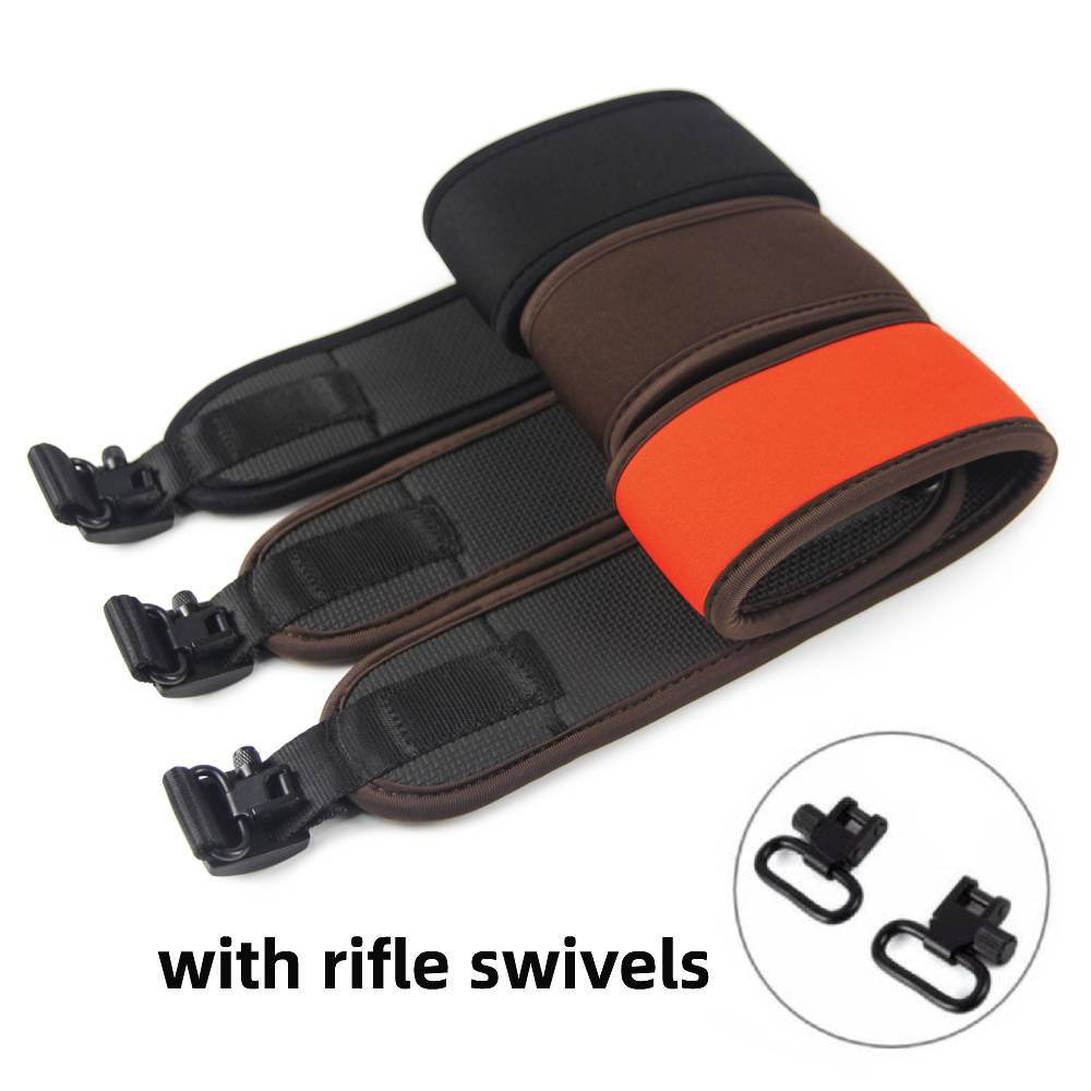 Rifle Sling Swivel - Correa de Neopreno para Rifle GUGULUZA,