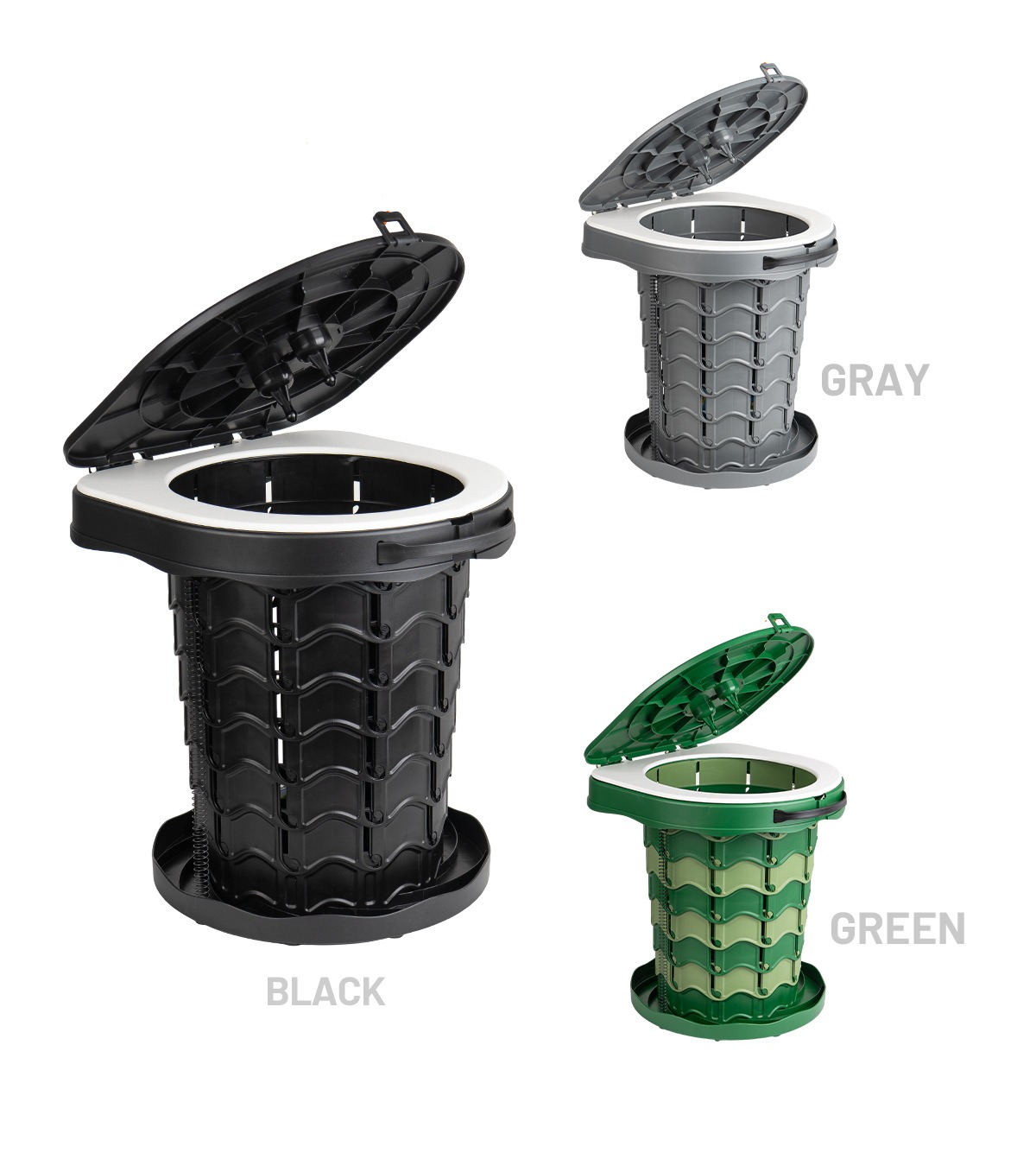 Outdoor Hunting Toilet - Inodoro Portátil Retráctil Mejorado, Inodoro de