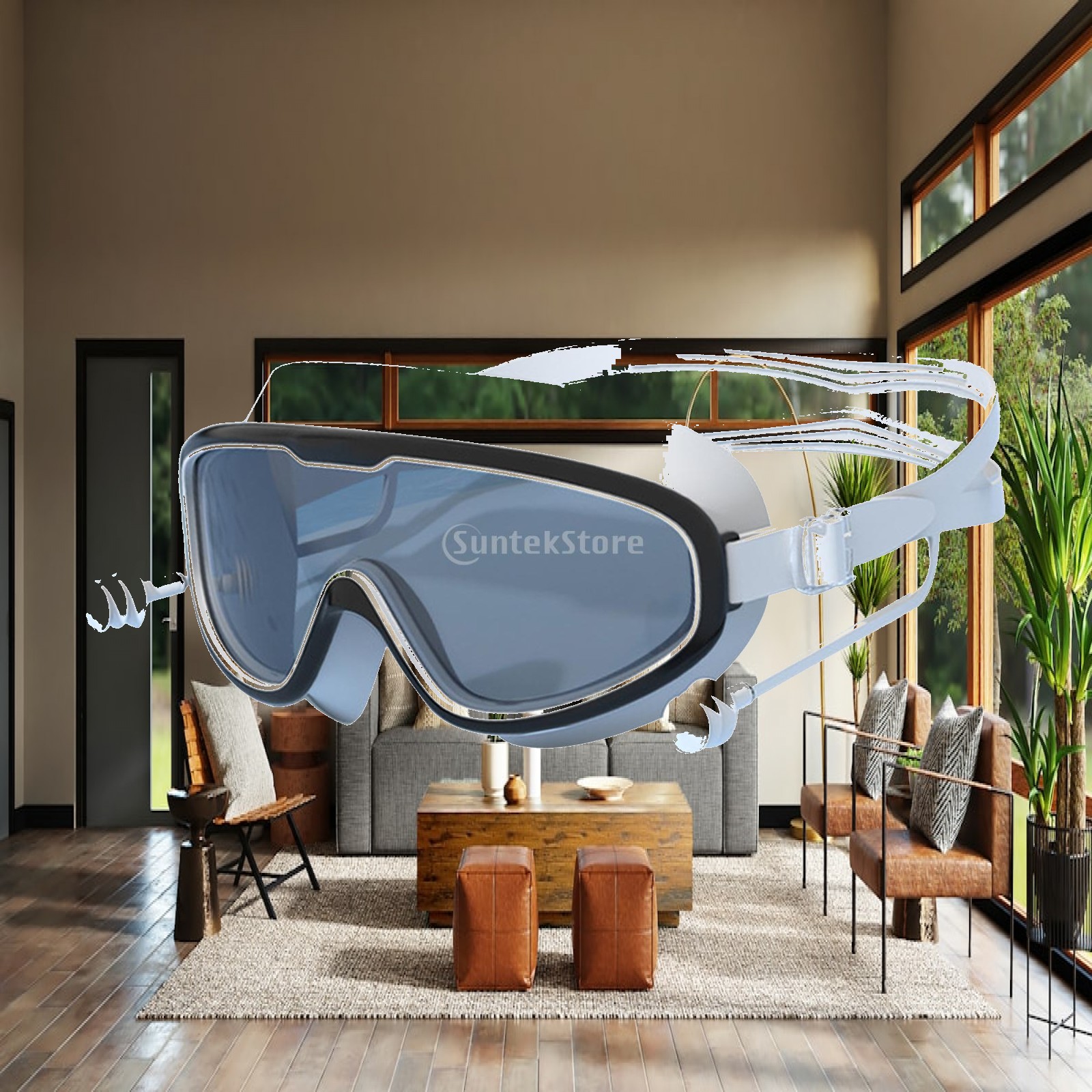 Outdoor Hunting Gear Store - Gafas de Natación con Correa Ajustable