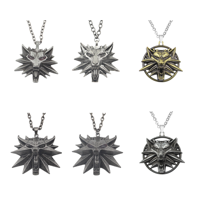 Wildman Hunting & Outdoor Linton'S Corner Silver Lakes - Collar con colgante de cabeza de