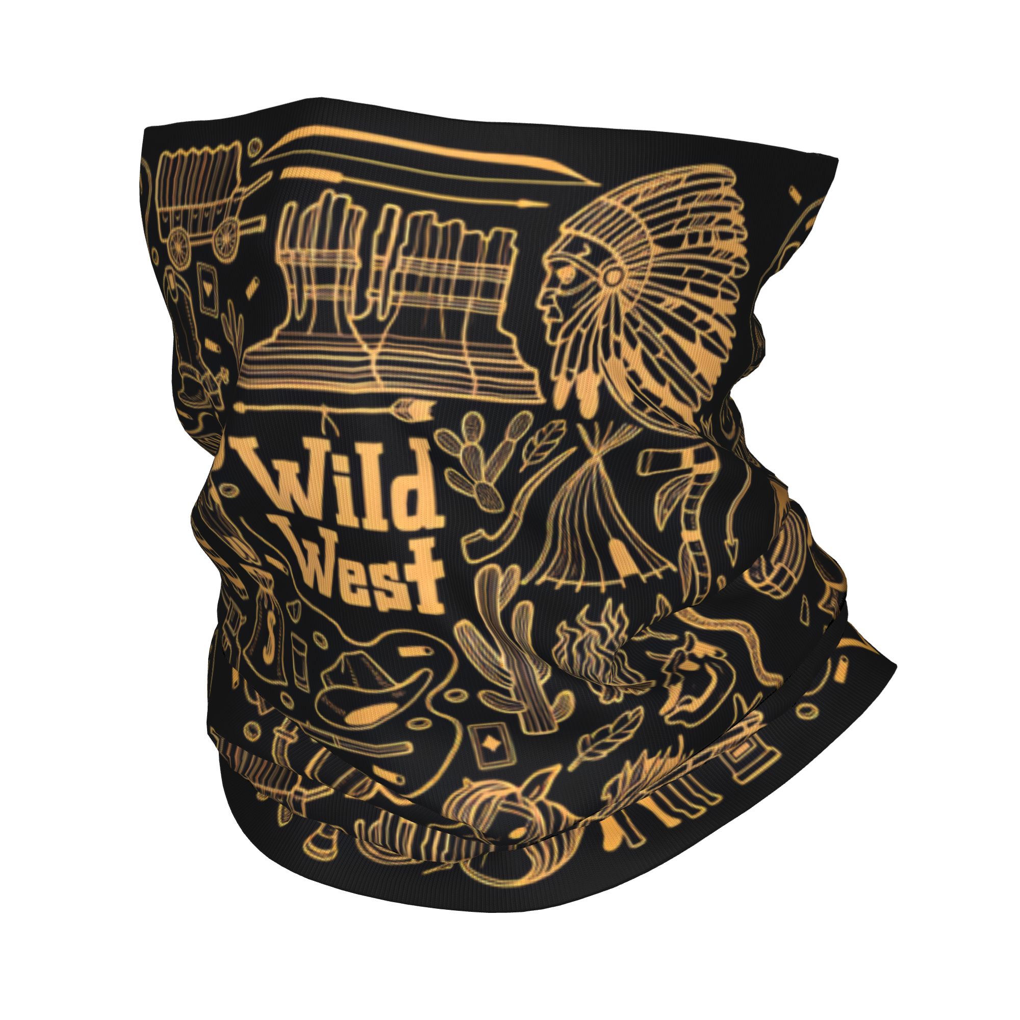 Wildman Hunting & Outdoor Linton'S Corner Silver Lakes - Pasamontañas Deportivo para Exteriores con Estampado