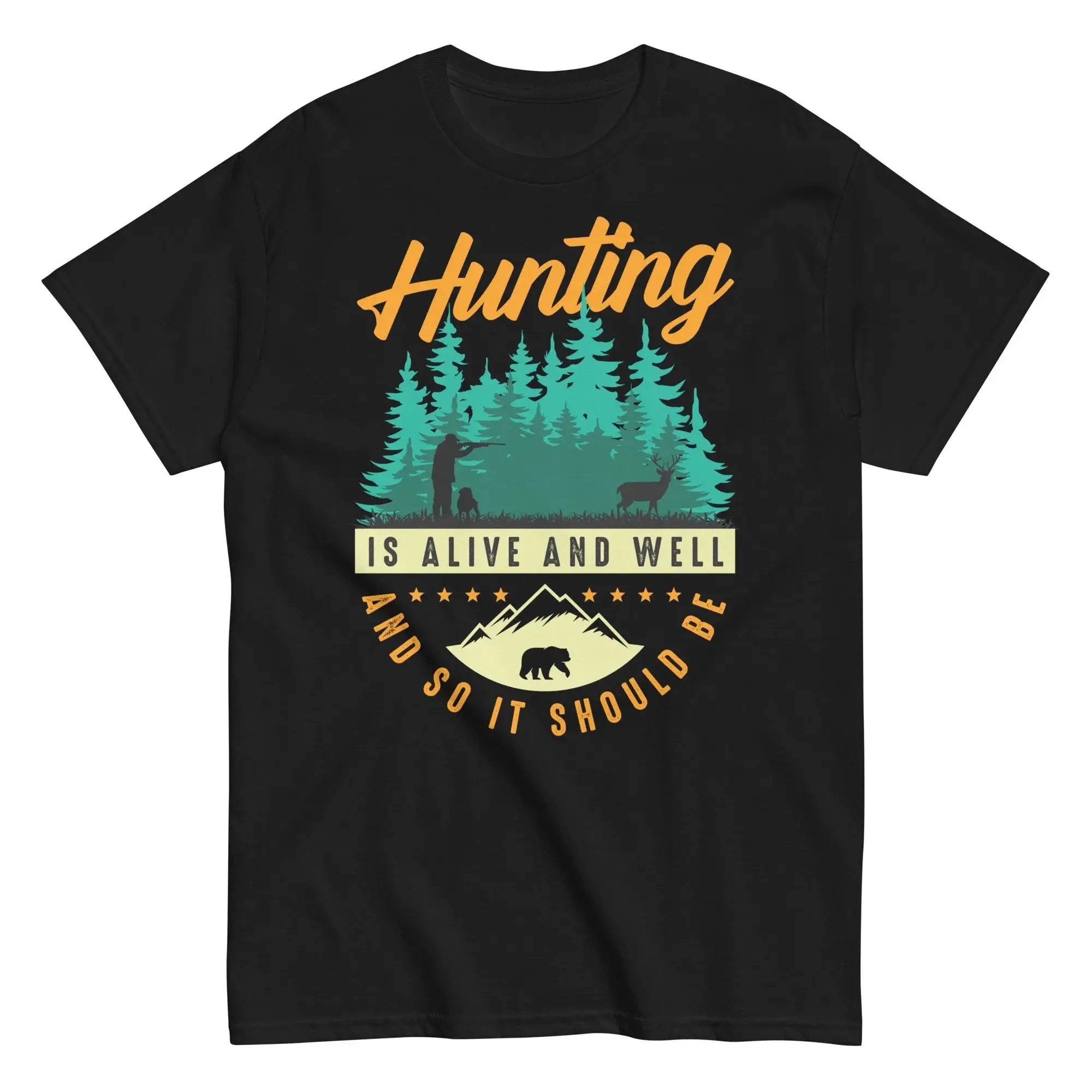 Wildman Hunting & Outdoor Linton'S Corner Silver Lakes - Camiseta I Should Be Hunting con