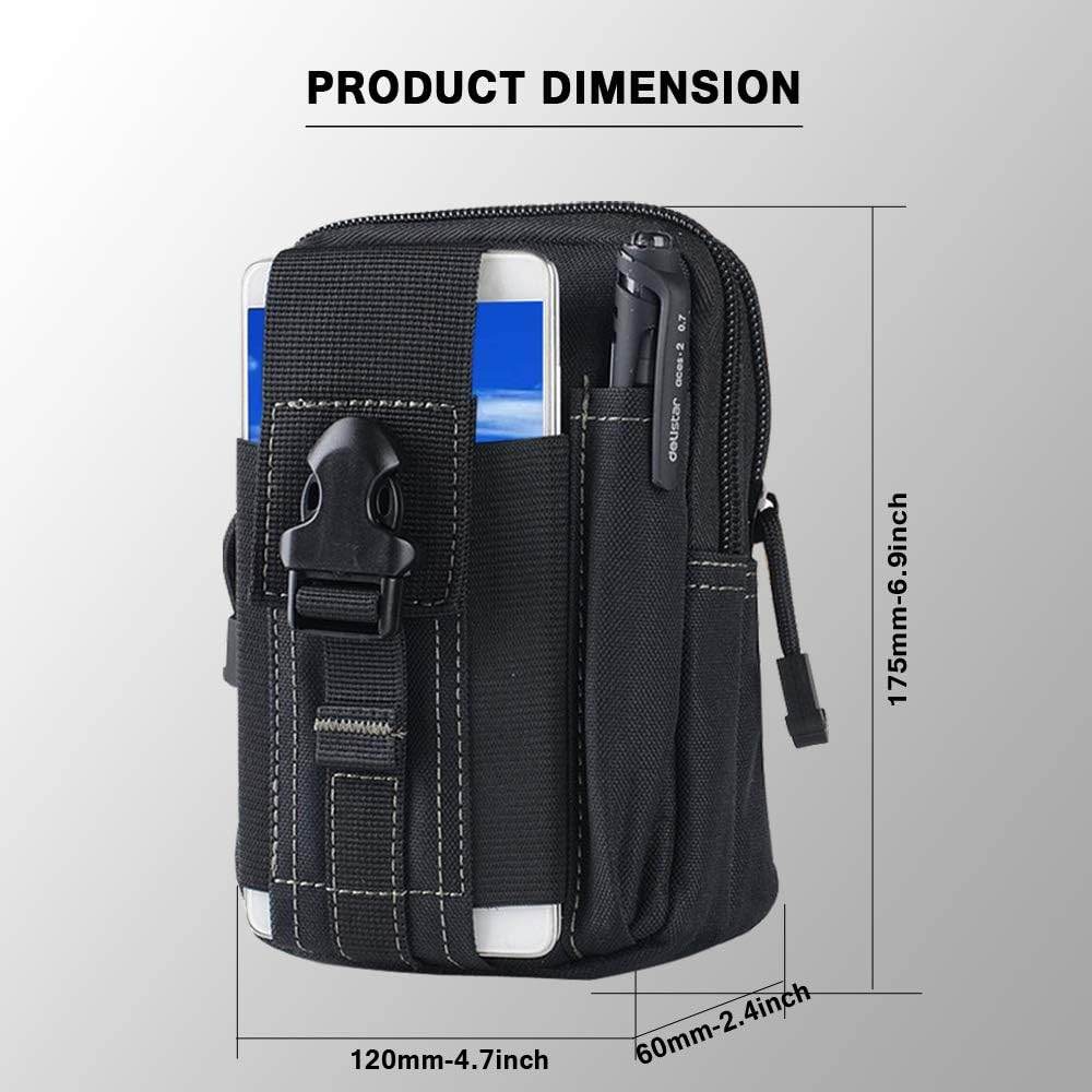 Bolsa táctica Molle para cintu - Hunting Outdoors reseña y precio