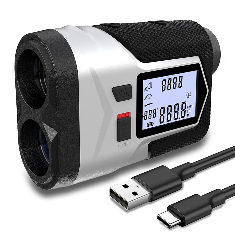 8 modos recargables con interr - Rangefinder Laser Hunting reseña y precio