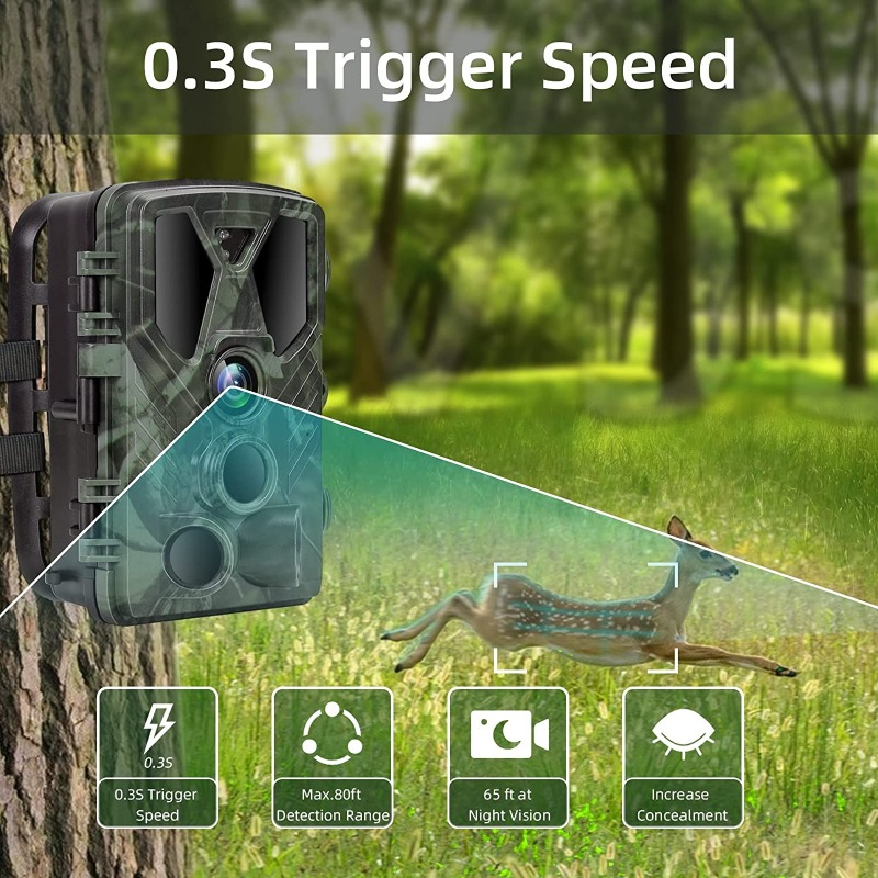 Cámara de rastreo para vida si - Outdoor Hunting Video Camera reseña y precio