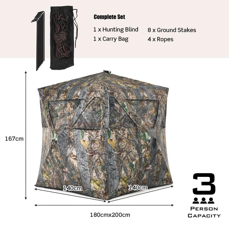 Refugio Portátil para Caza con - Hunting Outdoors reseña y precio