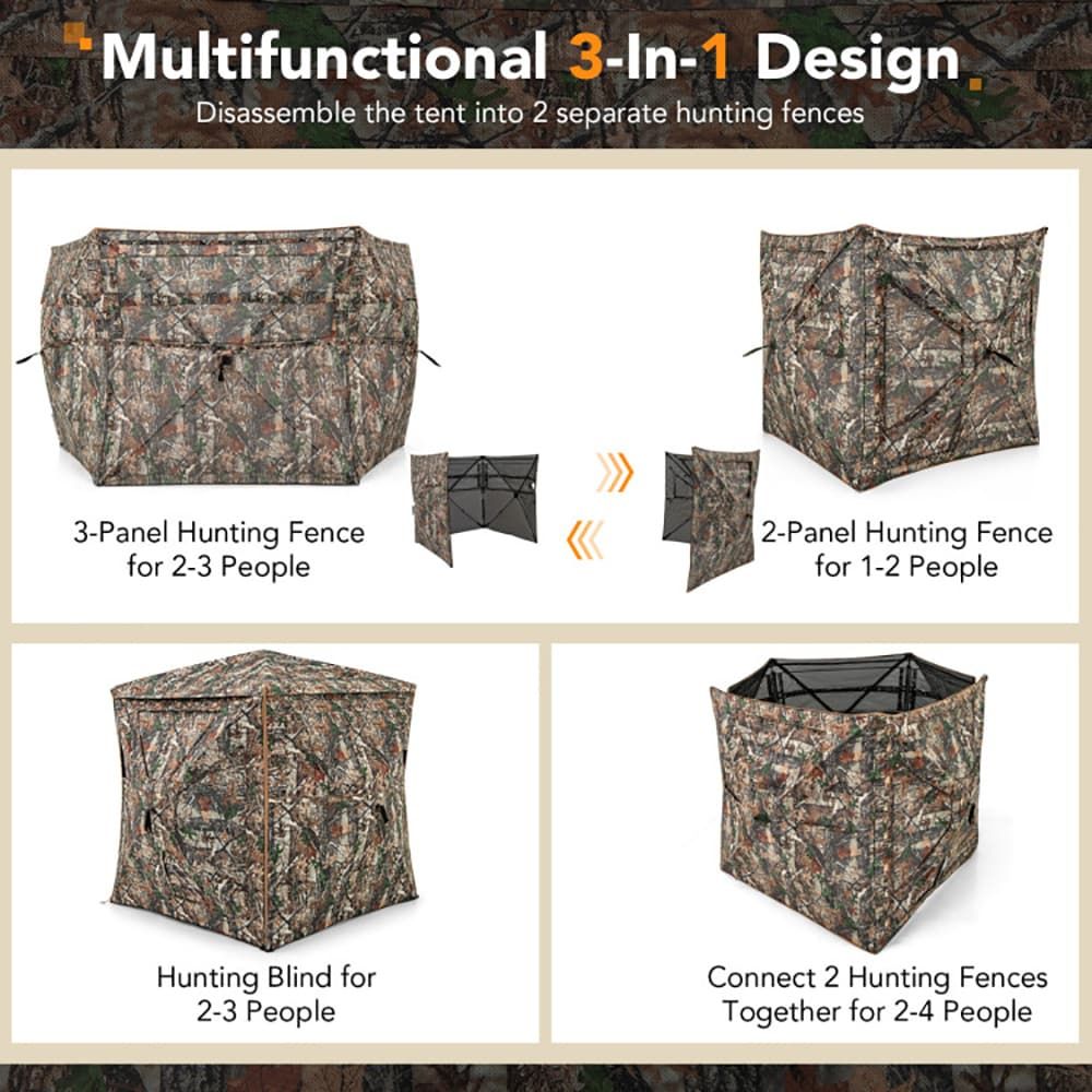 Refugio de Caza Desmontable 5  - Hunting Outdoors reseña y precio