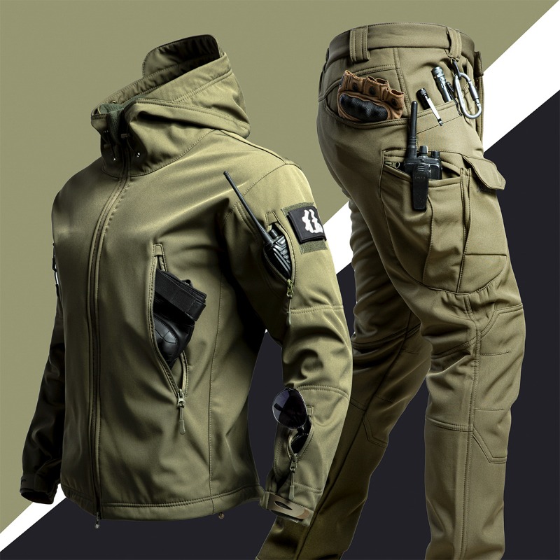 Traje Táctico con Chaqueta Sof - Hunting Outdoors reseña y precio