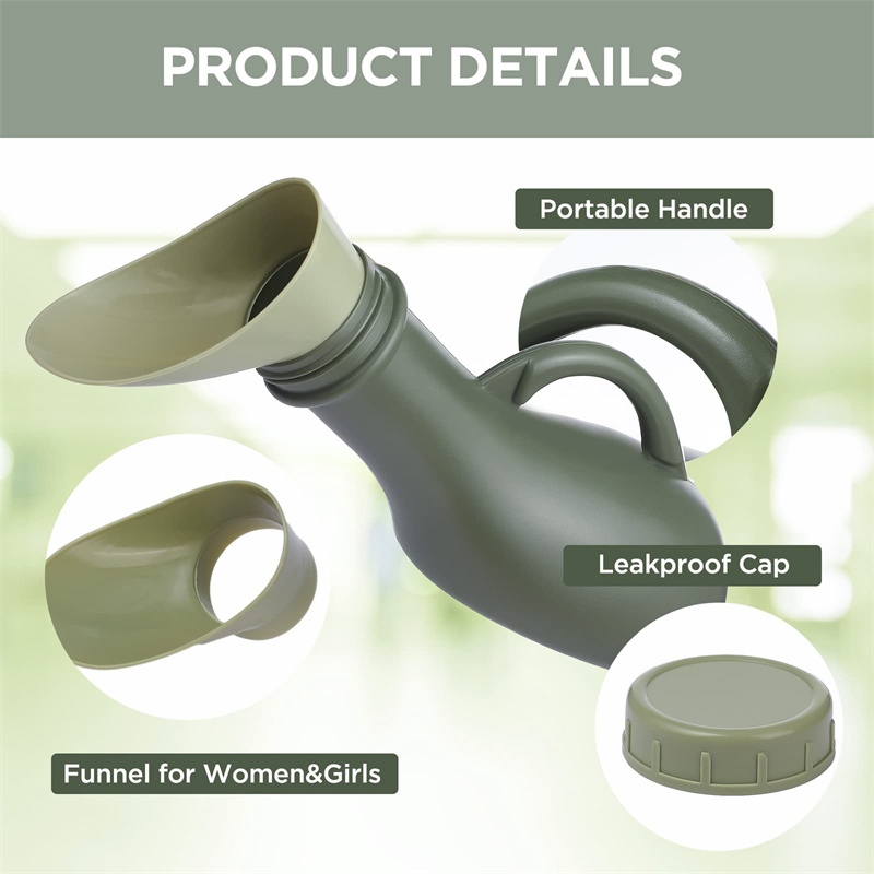 Urinario portátil de 1000ml, u - Outdoor Hunting Toilet reseña y precio