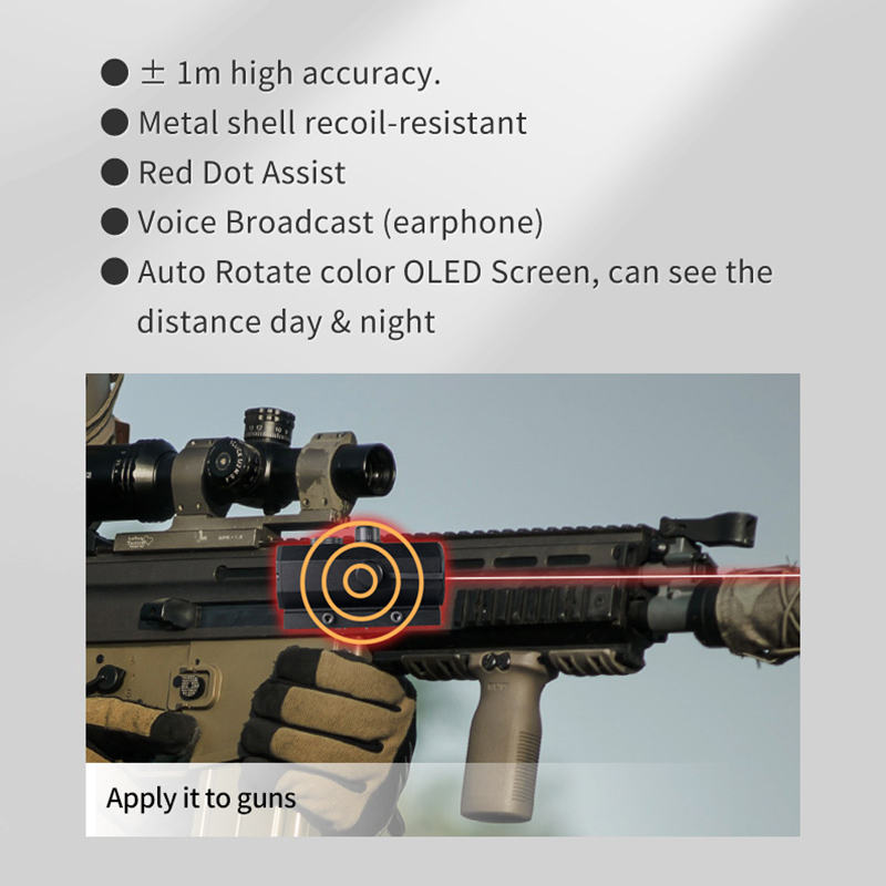 Dispositivo de alcance enchufa - Rangefinder Laser Hunting reseña y precio
