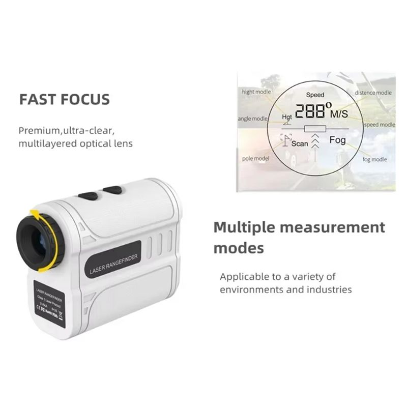 Telémetro Láser para Golf, Tel - Rangefinder Laser Hunting reseña y precio